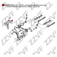 Клапан регулировки фаз грм, vvti ZZVF UB 9XPS 1424395983 ZVEA20A - Изображение 3