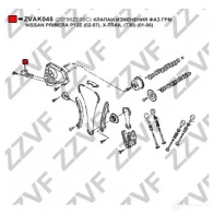 Клапан регулировки фаз грм, vvti ZZVF ZVAK045 1424395960 43S AHI - Изображение 3