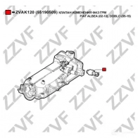 Клапан регулировки фаз грм, vvti ZZVF 7I 8Q3D ZVAK120 1424395981 - Изображение 3