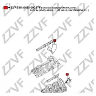 Клапан регулировки фаз грм, vvti ZZVF 1424395986 AKCL QC ZVFE95 - Изображение 4