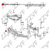 Защита бампера ZZVF 26R Y1Z ZVSL320208026R 1437880254 - Изображение 3