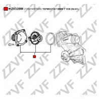 Термостат ZZVF 1437882360 R9 2Y6 ZV32BM - Изображение 3