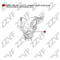 Термостат ZZVF 1437882375 FC RQFX4 ZVE11AD - Изображение 3