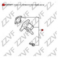 Термостат ZZVF 1437882382 ZV36FT QDI R7 - Изображение 3
