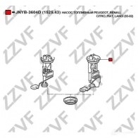 Топливный насос ZZVF 1424876865 JNYB-3604D LCV Y7 - Изображение 3