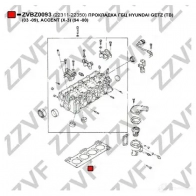 Прокладка ГБЦ ZZVF J800 92F 1437882259 ZVBZ0093 - Изображение 2