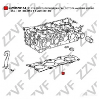 Прокладка ГБЦ ZZVF KO 5XF ZVBZ0184 1437882442 - Изображение 2