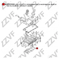 Прокладка ГБЦ ZZVF Q OX4P ZVVC030 Audi A3 (8P) 2 2003 – 2012