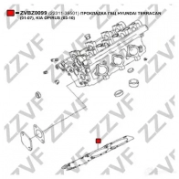 Прокладка ГБЦ ZZVF 1437882492 ZVBZ0099 WN8T 2J2 - Изображение 2