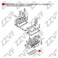 Прокладка ГБЦ ZZVF 1437882493 ZVVC022 JB 70WI - Изображение 2