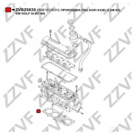 Прокладка ГБЦ ZZVF ZVBZ0030 YY2 08 1437882560 - Изображение 2