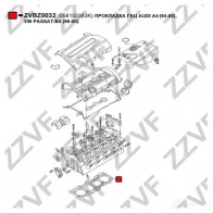 Прокладка гбц ZZVF Z B49DUH ZVBZ0032 1437882552 - Изображение 2