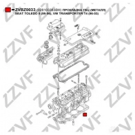 Прокладка ГБЦ ZZVF 1437882556 ZVBZ0033 T 2O8BUQ - Изображение 2