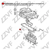 Прокладка впускного коллектора ZZVF 1437948335 NZY AP ZVBZ0066 - Изображение 2