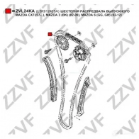 Шестерня распредвала ZZVF 1424395988 V 5L0Z ZVL24KA - Изображение 3