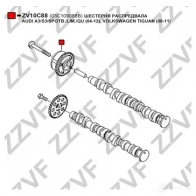 Шестерня распредвала ZZVF 1424395893 ZV10C88 R5 W2QH7 - Изображение 3