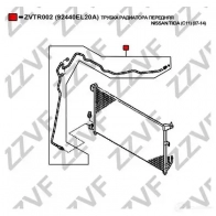 Трубка высокого давления кондиционера ZZVF 1437881188 ZVTR002 S2IGS 9K - Изображение 3