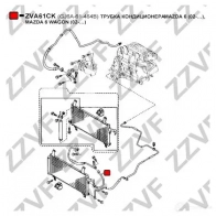 Трубка кондиционера ZZVF 1424901542 2VFA C ZVA61CK - Изображение 4