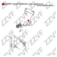 Трубка высокого давления кондиционера ZZVF 1424901534 BOWGX Y6 ZV9571J30 - Изображение 4