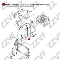 Шланг Гур ZZVF 1424901548 FCZEL T ZVCC294G0B - Изображение 4