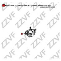 Подушка двигателя ZZVF 1424989022 ZVSAA014 Y VBLN6 - Изображение 4
