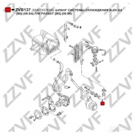 Воздушный патрубок ZZVF EC5RP Q ZVB137 1424571105 - Изображение 2
