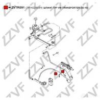Шланг Гур ZZVF 1437881992 ZVTR091 0IKS1 NQ - Изображение 2