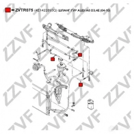 Шланг Гур ZZVF F LOYGT ZVTR075 1437882035 - Изображение 2