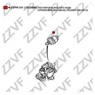 Регулятор холостого хода ZZVF 8 UVURCR 1437881451 ZVPK141 - Изображение 3