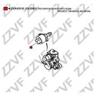 Регулятор холостого хода ZZVF 1424696887 2 VLCZLO ZVAK018 - Изображение 4