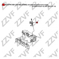 Регулятор холостого хода ZZVF ZVPK169 1437881476 XM12M M - Изображение 4
