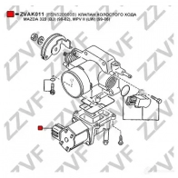 Клапан холостого хода ZZVF ZVAK011 MH9V2 K 1424696880 - Изображение 4