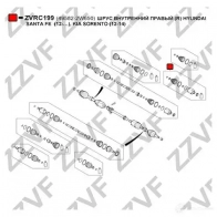 Шрус граната ZZVF ZVRC199 PDW1 1 1437882837 - Изображение 2