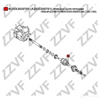 Привод в сборе передний левый ZZVF 1424705834 GCWX7 B ZVA2030701 - Изображение 4