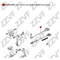 Датчик детонации ZZVF 1424877221 40 VV5 ZVAA004 - Изображение 4