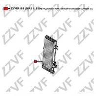 Масляный радиатор двигателя ZZVF ZVMR189 MJT0 2F 1424488269 - Изображение 4