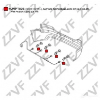 Датчик парковки ZZVF ZVPT026 1437881159 5U0GD N - Изображение 4
