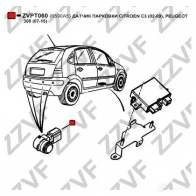 Датчик парковки ZZVF 1437881115 ZVPT060 8NTH L1K - Изображение 3