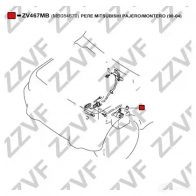 Реле вентилятора печки ZZVF 96YI IFC 1437880546 ZV467MB - Изображение 3