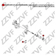 Ремкомплект суппорта ZZVF 0J H8H3 ZVCER147 1424813171 - Изображение 2