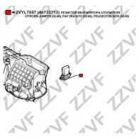 Резистор печки ZZVF A0MP9 GB 1424861829 ZVYL7557 - Изображение 3