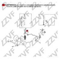 Отбойник амортизатора ZZVF ZVTM052A I033 KB 1424884966
