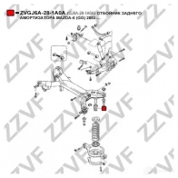 Отбойник амортизатора ZZVF 1424884932 BGJS6 E ZVGJ6A-28-1A0A - Изображение 3