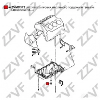 Сливная пробка ZZVF 1424271224 3 JBYXF ZVMD372 - Изображение 3
