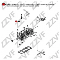 Прокладка свечного колодца ZZVF M6V2N8 Y ZVBZ0295 1437936951 - Изображение 3