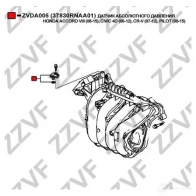 Датчик абсолютного давления ZZVF ZVDA005 1437880342 RKIIB F - Изображение 4