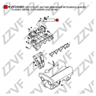 Датчик абсолютного давления ZZVF 1424877213 5LU6S 3J ZV356MD - Изображение 3