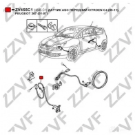 Датчик АБС ZZVF FJD 4F 1424363969 ZV455C1 - Изображение 4