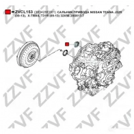 Сальник шруса ZZVF ZVCL153 1424925012 RZKM Z3 - Изображение 3