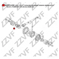 Сальник шруса ZZVF ZVCL030 3RFRX J6 1424923874 - Изображение 3